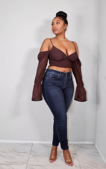 Crop Top - Blouse - Women's